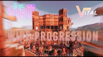 How VIBE Dominates Wipe Day On Vital US Fridays (1000 + Rockets Used) Rust Zerg Progression