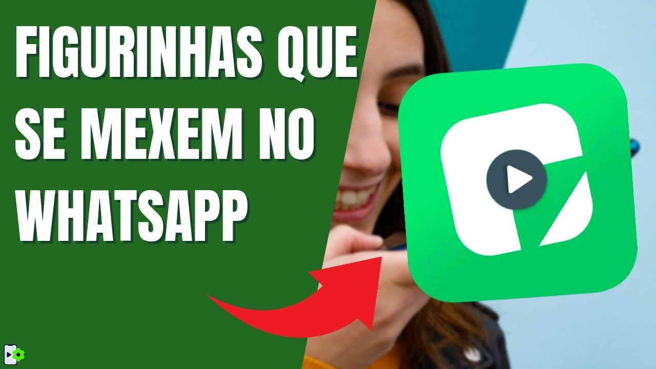 Como criar figurinhas animadas  Figurinhas que se mexem no Whatsapp