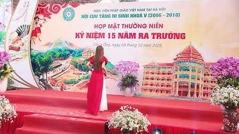 Kỷ Niệm 15 Năm Ra Trường Hội Cựu Tăng Ni Sinh Khóa V Học Viện Phật Giáo Việt Nam tại Hà Nội năm 2025