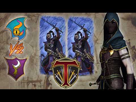 SHADES & DOOM KNIGHTS! Dark Elves vs Tzeentch - Total War Warhammer 3
