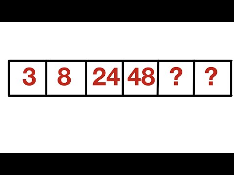 3, 8, 24, 48, ?, ? | Missing number puzzle