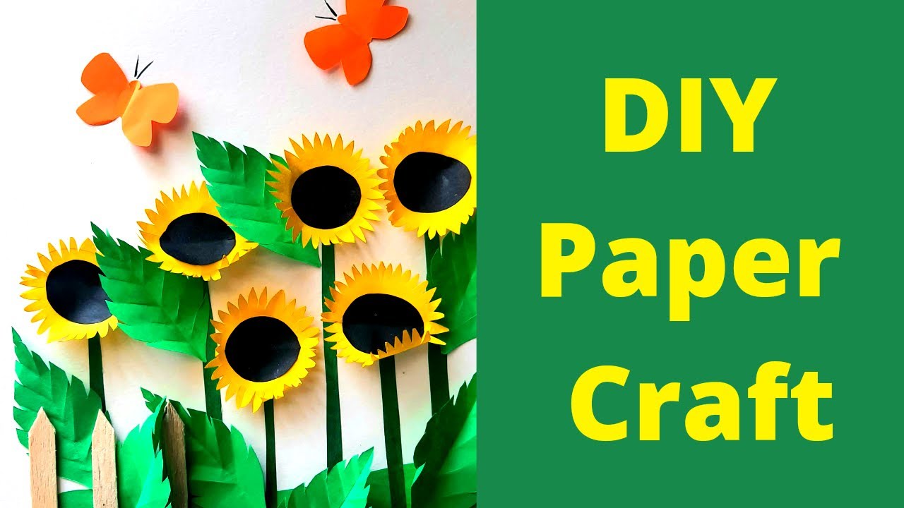 DIY paper craft flowers simple and cool, flower, paper, craft, DIY paper craft  flowers simple and cool, By Craftmerint