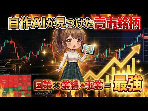 【高市トレード2.0】自作AIが抽出した高市銘柄とサナエノミクス2.0の関連を調査してみた