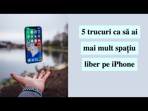 Video: Cum Se Curăță Spațiul De Pe Un IPhone Sau IPad