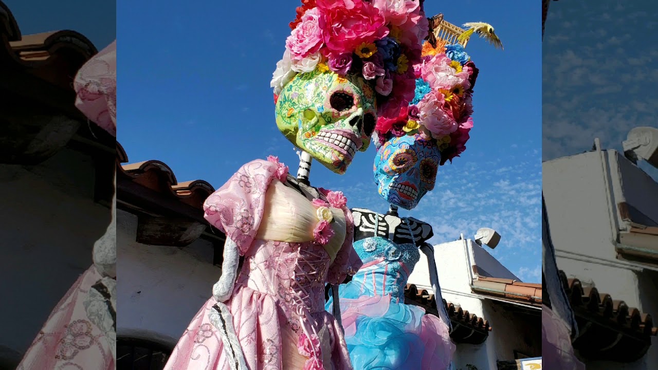 Day of the dead in old town YouTube