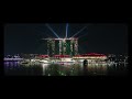 Singapore - SPECTACULAR show light, laser &amp; water