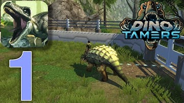 Dino Tamers - Jurassic Riding MMO - Gameplay Walkthrough Part 1 (Android)