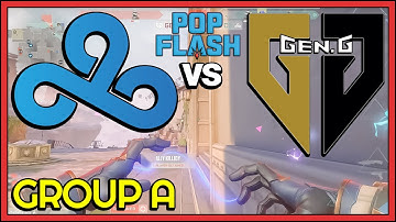 Cloud 9 vs GenG Esports HIGHLIGHTS (BO3) - POP FLASH - Group A (DAY 1) - VALORANT