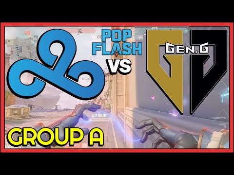 Cloud 9 vs GenG Esports HIGHLIGHTS (BO3) - POP FLASH - Group A (DAY 1) - VALORANT