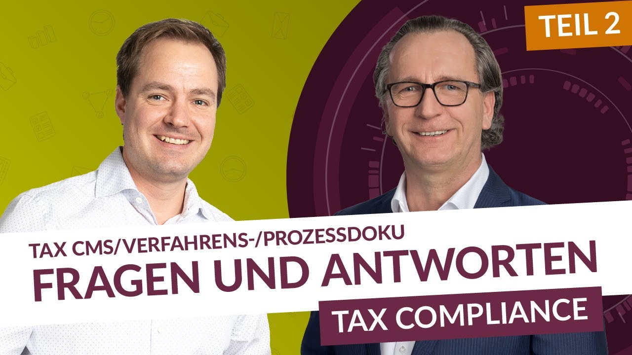 TCMS und Verfahrens-/Prozessdokumentation: F.A.Q. Teil 2 mit Torsten Stockem