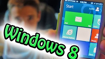 Windows 8 on the iPhone/iPod Touch (Dreamboard+Metroon)