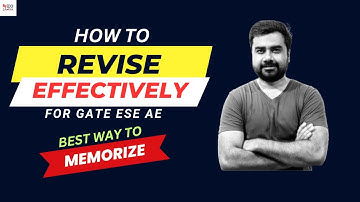 How to Revise Subjects Effectively for GATE 24 & ESE 24 | Best Strategy by Sohail Sir