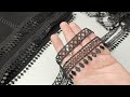 Trending जाली वाली Lace लगा कर बनाएं ख़ूबसूरत Black Dupatta / Designer Boutique Style Dupatta Making
