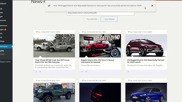Wordpress News-Parser Plugin v1.0.0. Parsing selected posts.