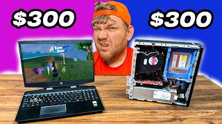 $300 Gaming Laptop vs $300 Gaming PC