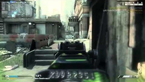 COD Ghosts Tremor with Bizon SMG