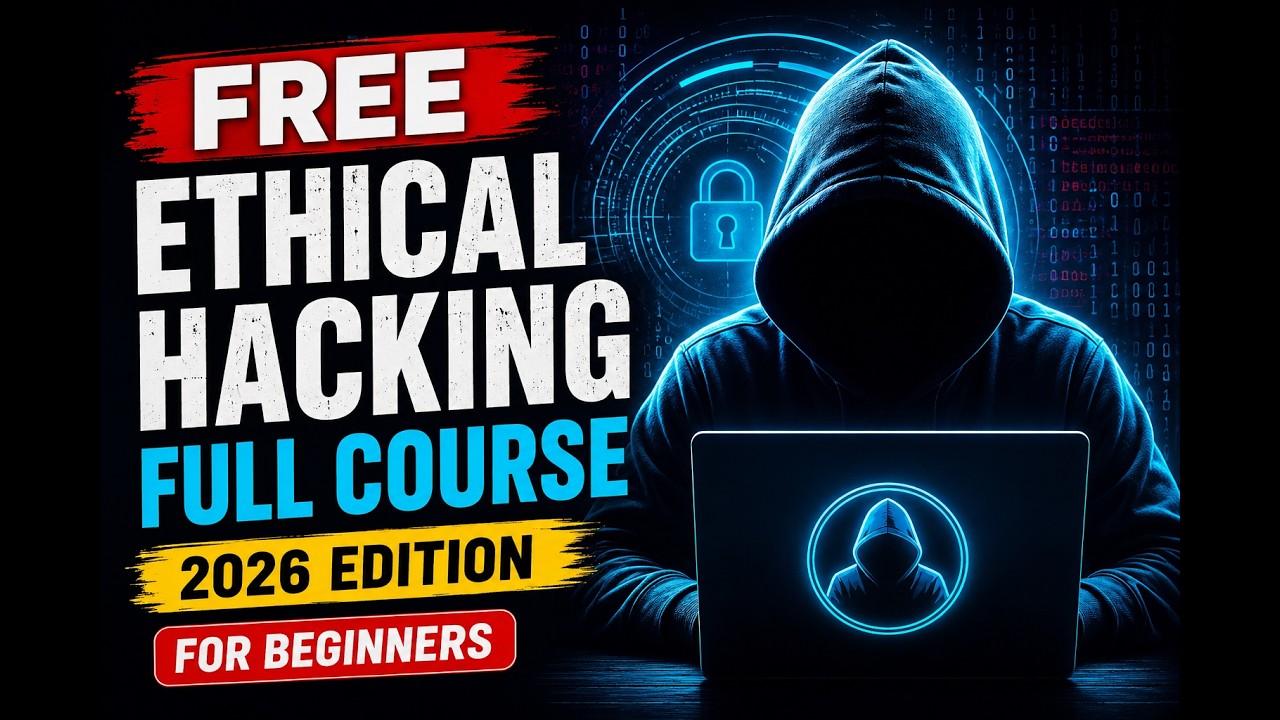 Learn Ethical Hacking from Scratch | Free Full Course 2026 - YouTube