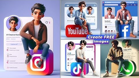 How to Create 3D AI Social media Images with Bing AI