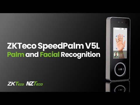 ZKTeco SpeedPalm V5L Touchless Palm Face Authentication For Access Control Time Attendance 