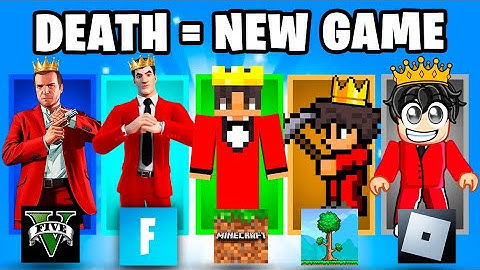 Minecraft, But If I Take Damage I Switch Games