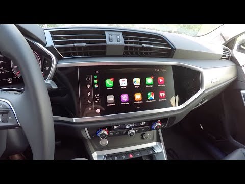 All New 2020 Audi Q3 Wireless Apple CarPlay Tutorial (Huge Improvement!)