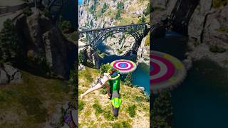 Gta V Dangerous Stunt On Mount Chiliad Episode.68 #Shorts