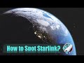 How to spot SpaceX Starlink in the sky?