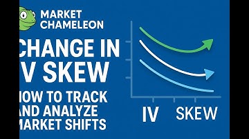 Change in IV Skew – How to Track and Analyze Market Shifts