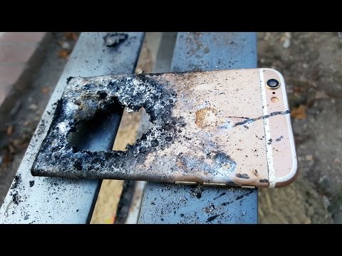 iPhone 6S vs Rose Gold Thermite