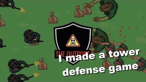 I made a tower defense game in 1 week