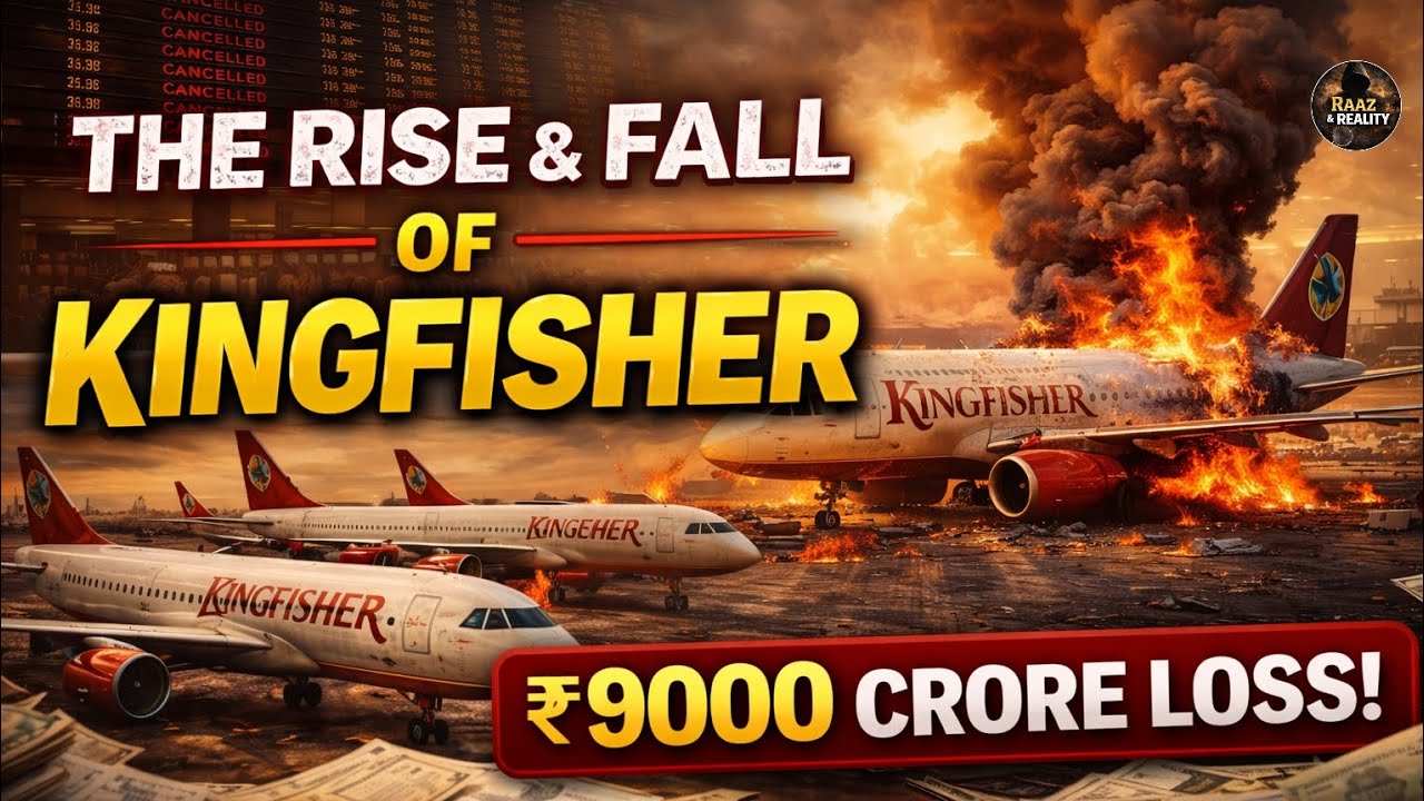 From Luxury to Bankruptcy — The Untold Story of Kingfisher Airlines