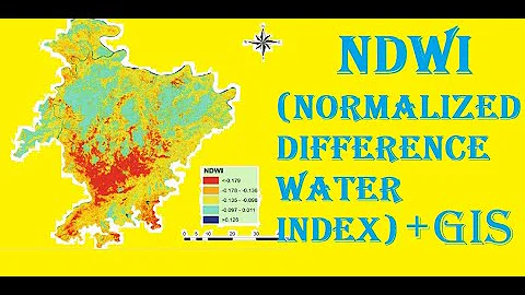 NDWI (Normalized Difference Water Index) using Landsat data in Arc GIS