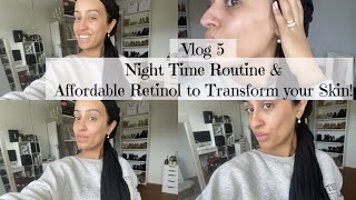Mum of 2 Night Time Routine; including easy skincare routine and No.7 Retinol Review!