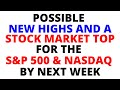 Stock Market CRASH: S&amp;P 500 &amp; NASDAQ Melt-Up as Predicted at the Bottom - Reversal Signals Forming