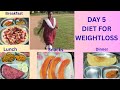 Day 5 లో నేను ఏమి diet follow అయ్యానో చూసేయండి🥰 || diet for weightloss || weightloss diet🙂
