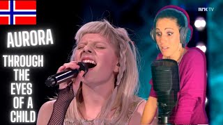 Aurora  - Through the Eyes of a Child (Live at #Nidarosdomen) REACTION #aurora #reaction