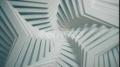 Abstract Star Pattern with Offset Effect | Motion Graphics - Envato elements