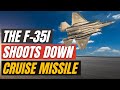 The f35i shoots down cruise missile f35 f35i israeliairforce military masa military