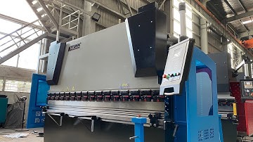 NC Hydraulic Press brake with E300 Controller 125 tons | Hydraulic Press Brake 3.2 Meter KRRASS®