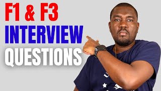 Immigrant Visa Interview Questions (F1 & F3 Categories)