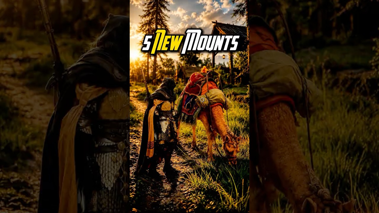 5 NEW Mounts In CRIMSON DESERT