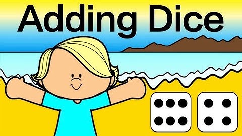 Summer Dice Addition to 10: Math Brain Break Subitizing