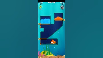 Fish Rescue - pull pin puzzle 🐠🐟- Android/iOS || Level 106 #FishRescue #Shorts