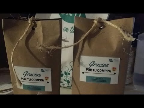 Bolsitas ecologicas para entregar pedidos