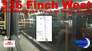 336 Finch West - TTC 2009 Orion VII NG HEV 1762 (Woodbine Race Track to Yonge Street)