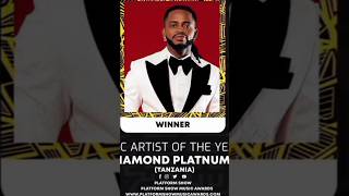 diamond Platinumz won platform show music award as an East African artist of the year #diamond