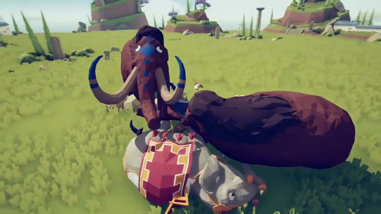 Sacred Elephant vs Mammoth- Totally Accurate Battle Simulator