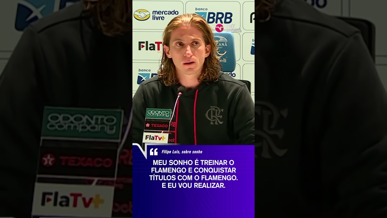 FILIPE LUÍS TÉCNICO DO FLAMENGO? ESSE É O SONHO DO JOGADOR! #shorts