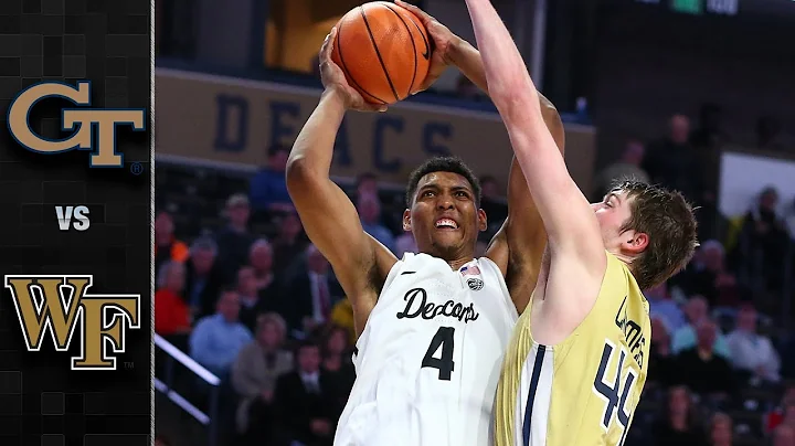 Georgia Tech vs. Wake Forest Basketball Highlights (2017-18)