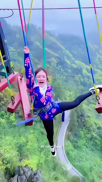 Japan's Most Dangerous Bridge Game #trending #ytshorts #shorts